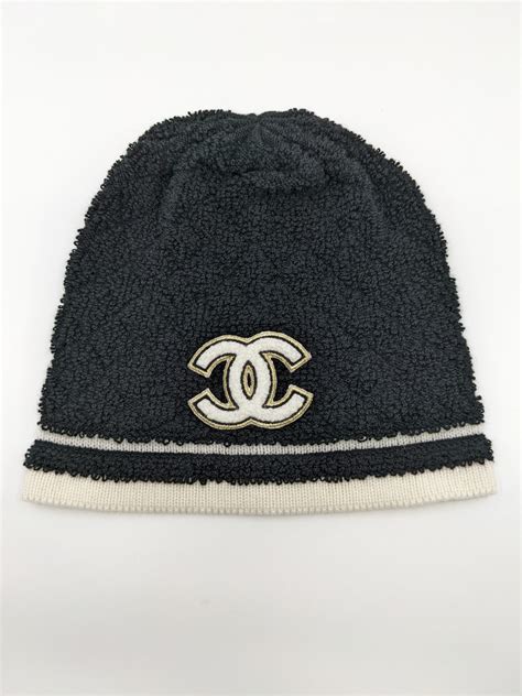 chanel quilted hat